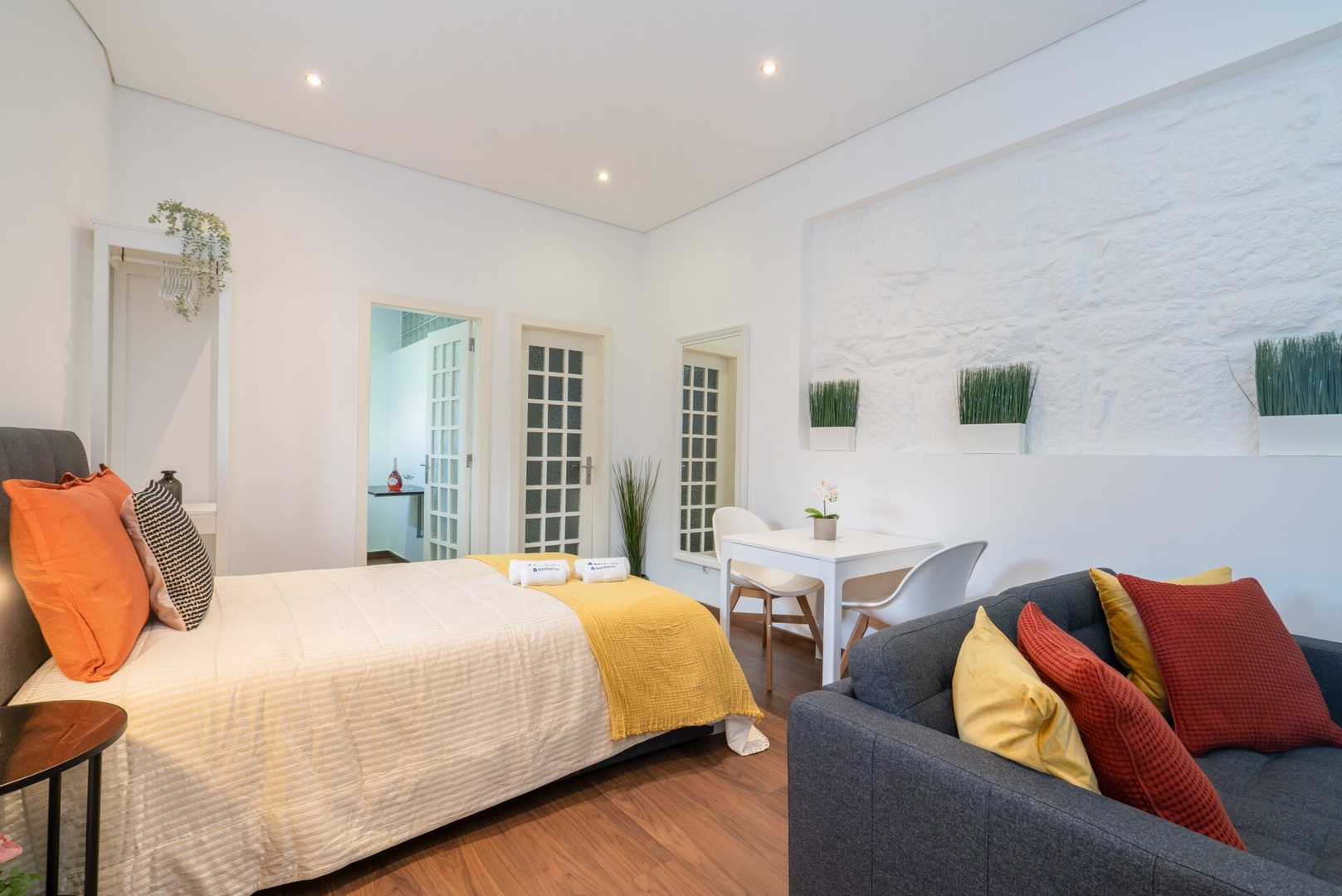 Host Wise - 2 Rustic Colorful Flats | Terrace 5 Host Wise Booking