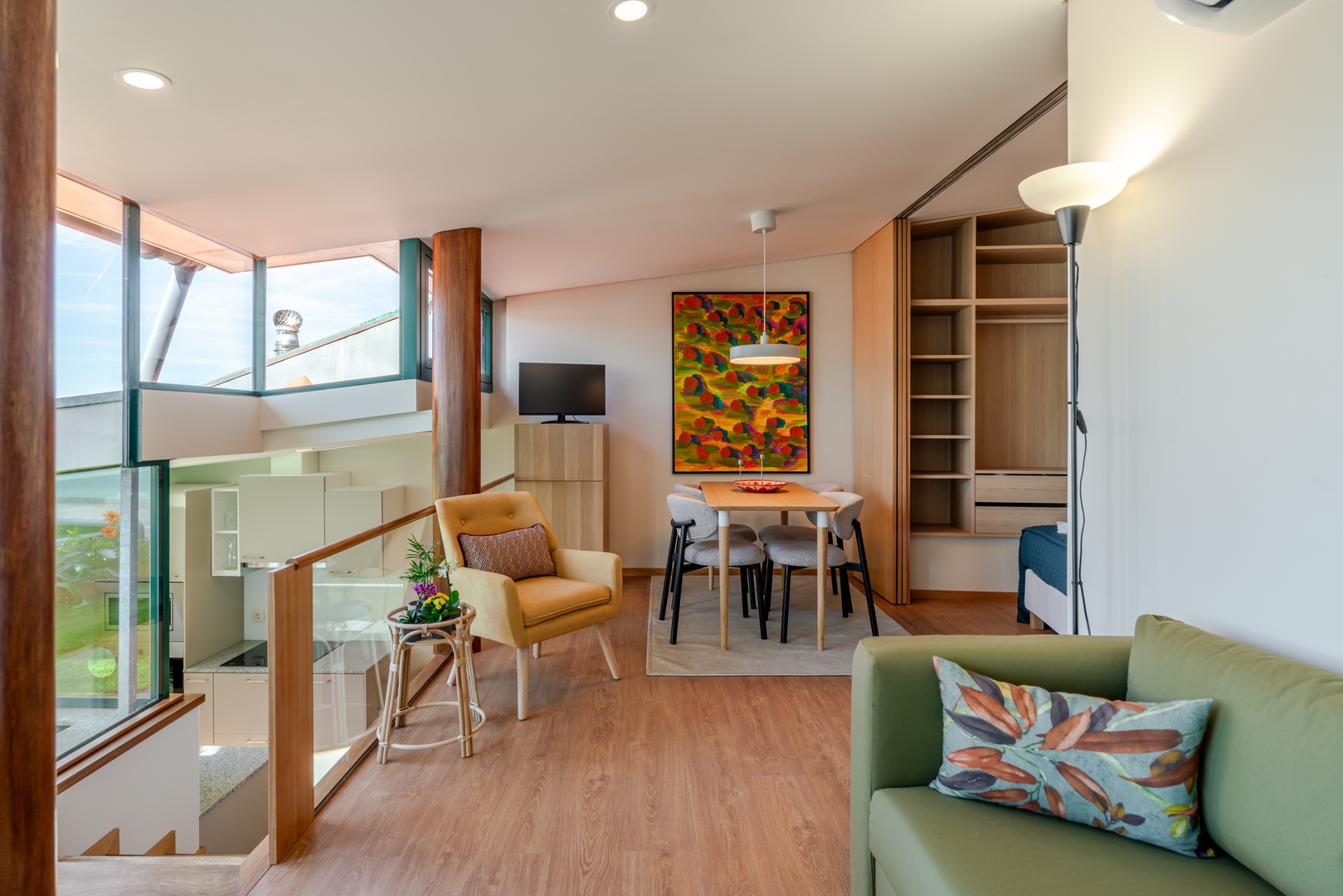 Artistic Studio with Terrace in Foz by HostWise 16 Host Wise Booking