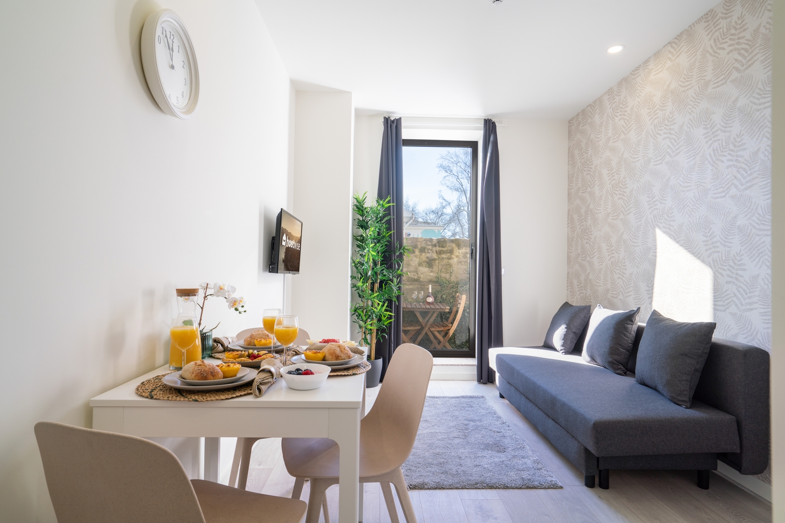 3 Cozy Flats with Private Patios by HostWise 7 Host Wise Booking