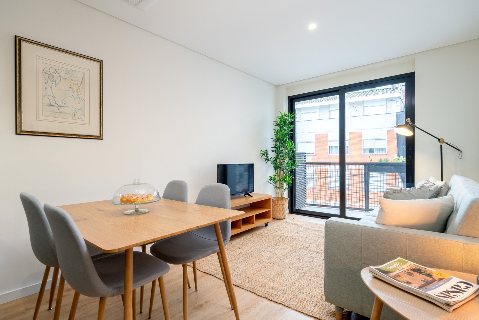 Stylish & Bright Flat with Balcony by HostWise 7 Host Wise Booking