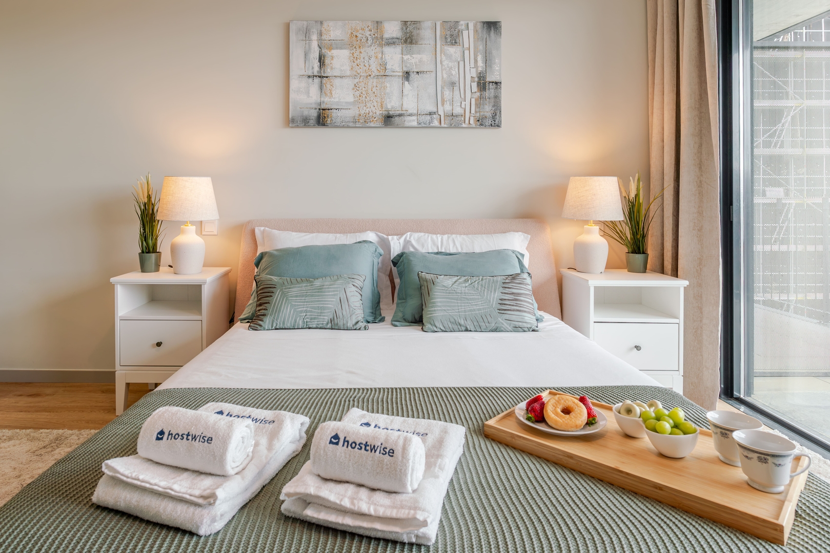 Rooftop Pool & Balconies in Gaia by HostWise 11 Host Wise Booking