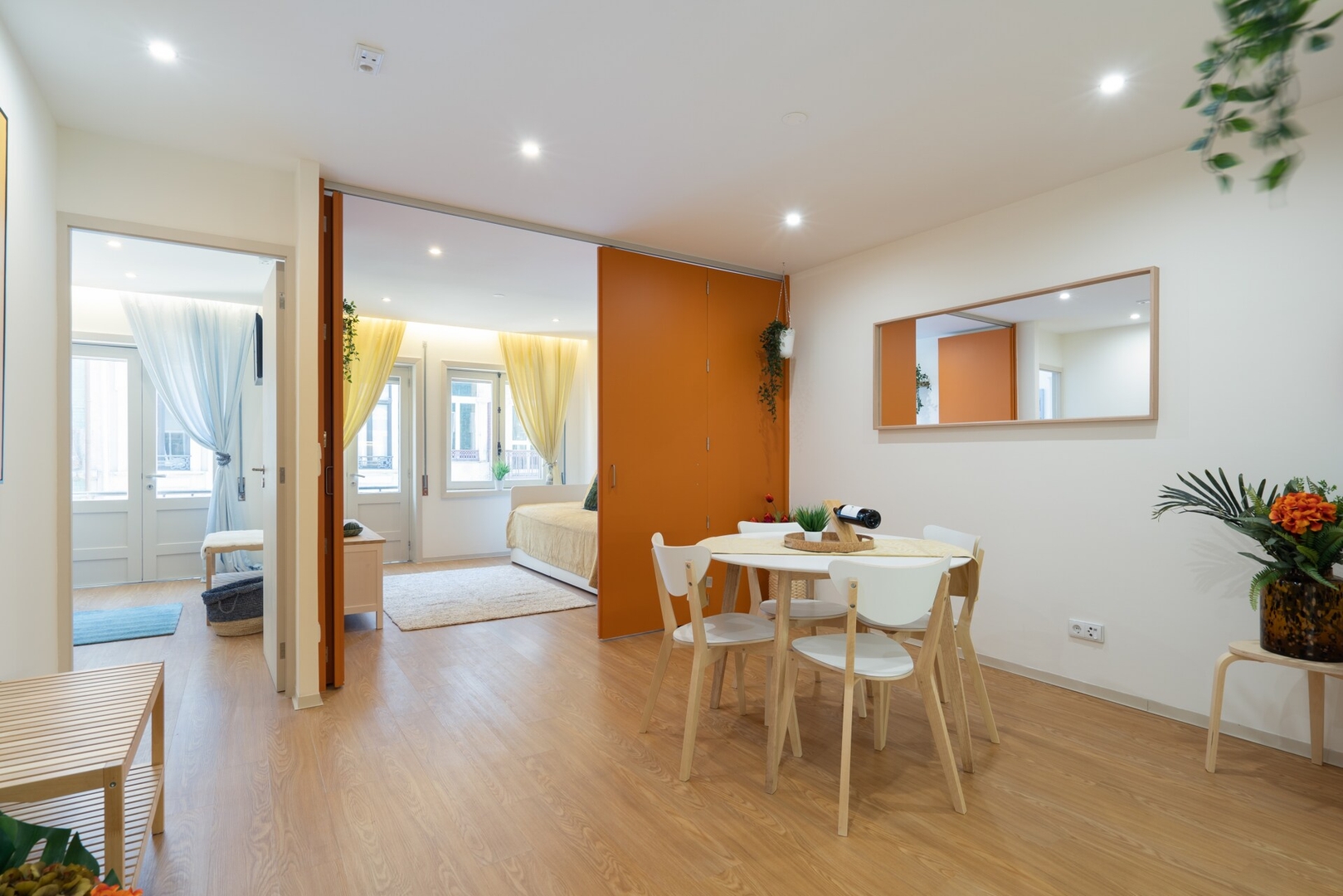 Colorful Bright Flats w/ Balcony by HostWise 51 Host Wise Booking