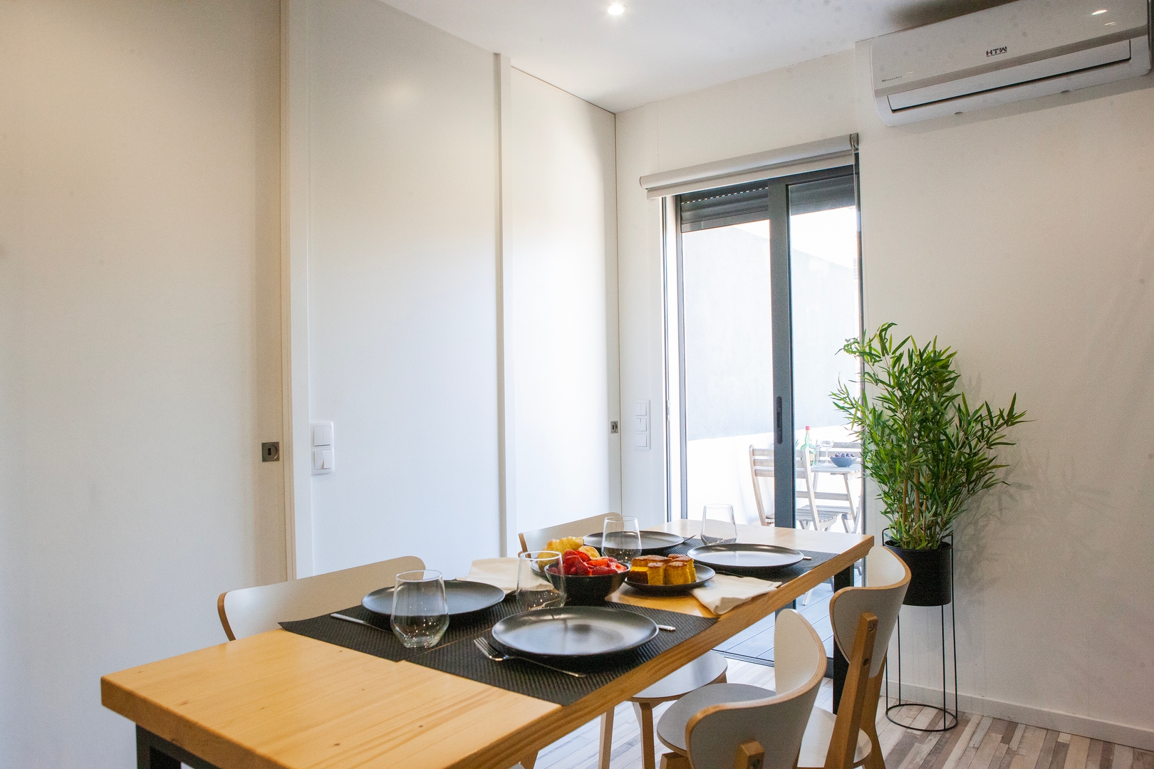 Twin Balcony Flats, Bold Yellow Style by HostWise 18 Host Wise Booking