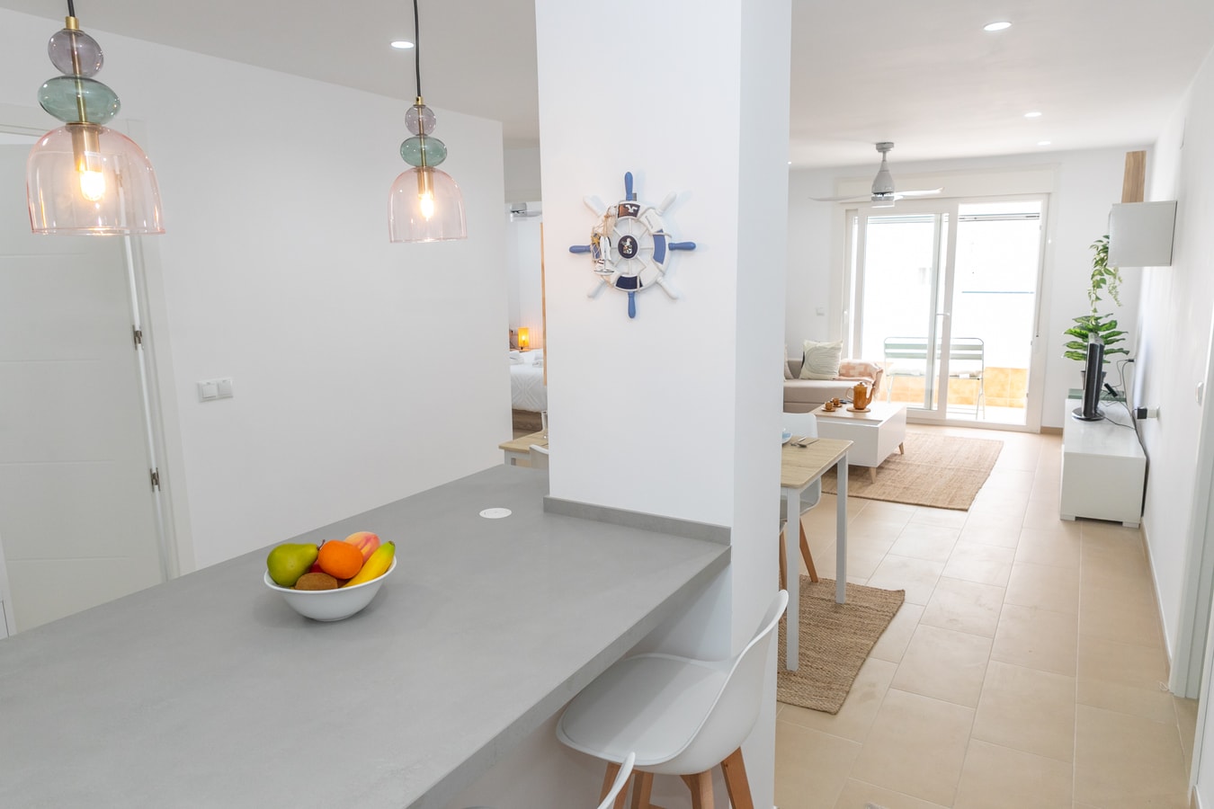 Casa Melva | Primera línea con terraza, moderno 7 Sereno