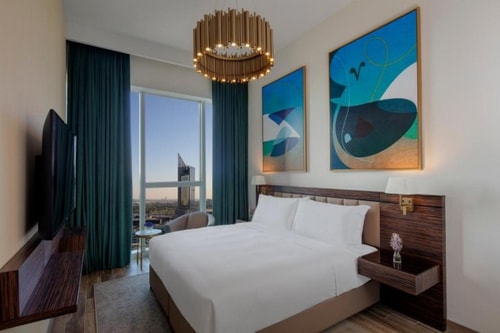 Two Bedroom Apartment  Near Mina Seyahi Beach Luxury Bookings