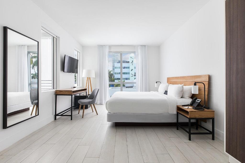 Standard Queen Room Near State of Yoga MIA Luxury Bookings