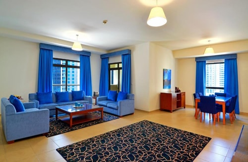 Bright Two Bedroom Apartment Near By JBR Beach 4 Luxury Bookings