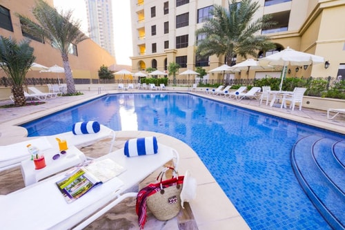 Bright Two Bedroom Apartment Near By JBR Beach 7 Luxury Bookings