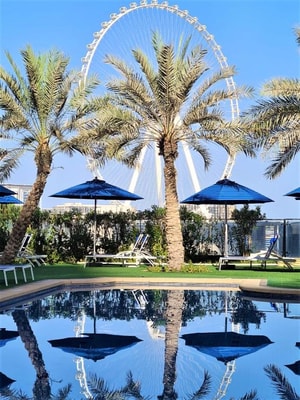 Bright Two Bedroom Apartment Near By JBR Beach 13 Luxury Bookings
