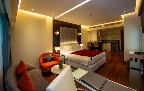 Deluxe Studio Near financial Center Metro By Luxury Bookings 8 Luxury Bookings