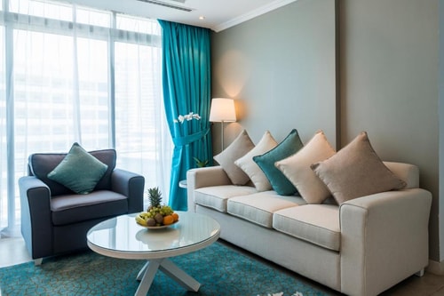 Two Bedroom Apartment Walk from Rove Marina Dubai 3 Luxury Bookings