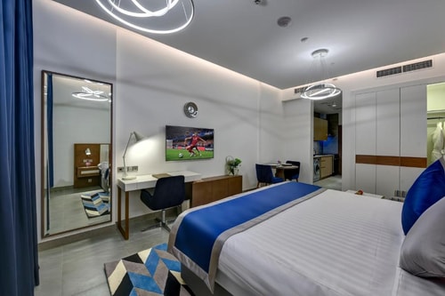 Studio Apartment In DIP Near Meaisem City Centre 0 Luxury Bookings