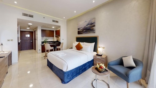 Studio Apartment Near Al Jaddaf Metro 6 Luxury Bookings