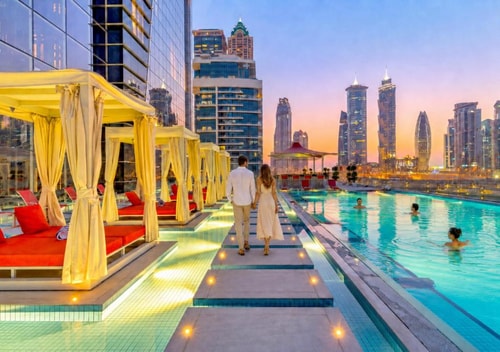 Deluxe Room Partial Canal View In Business Bay 14 Luxury Bookings
