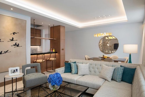 Two Bedroom Apartment Near Al Jadaf Metro 9 Luxury Bookings