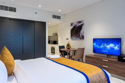 Studio Apartment Near Al Maya Supermarket 0 Luxury Bookings