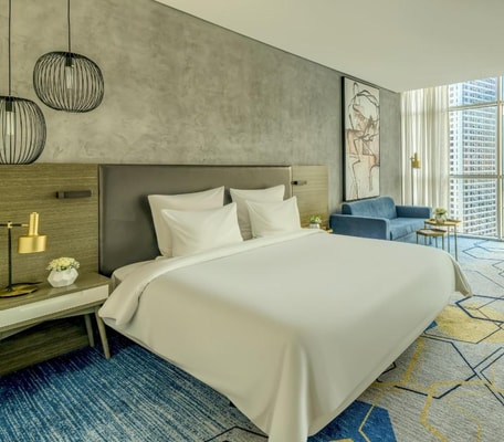 Deluxe King or Twin Near Sharjah Expo Center Luxury Bookings