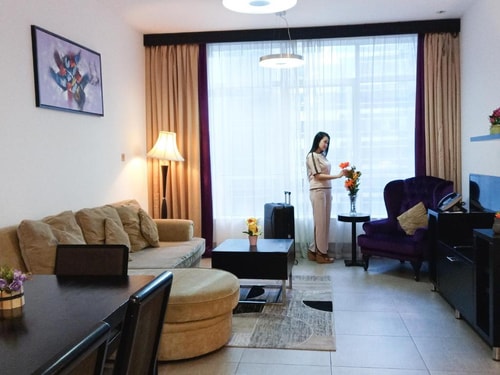 1 Bedroom Apartment near Abu Dhabi bank Alnahyan 19 Luxury Bookings