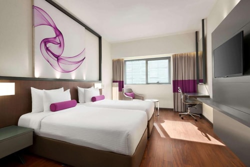 Deluxe King or Twin Room Near Al Rigga Metro 14 Luxury Bookings