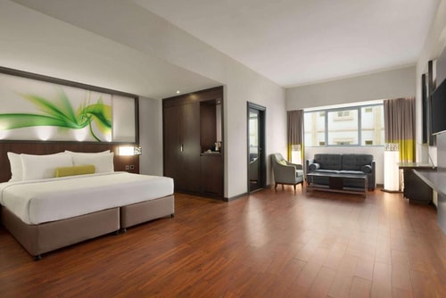 Deluxe King or Twin Room Near Al Rigga Metro 17 Luxury Bookings