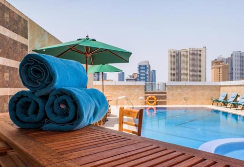 King Room in Al Majaz Sharjah by Luxury Bookings 6 Luxury Bookings