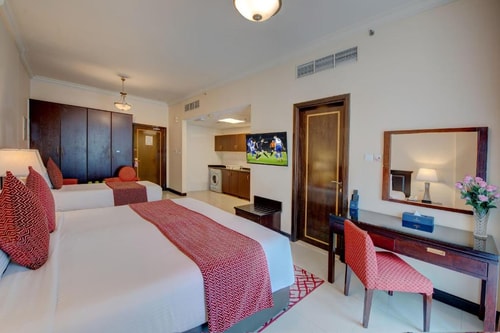 Deluxe King Or Twin Studio Near Naif Park Dubai 3 Luxury Bookings