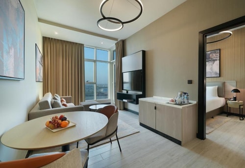 One Bedroom Suite Near Water Town Damac Hill 2 2 Luxury Bookings
