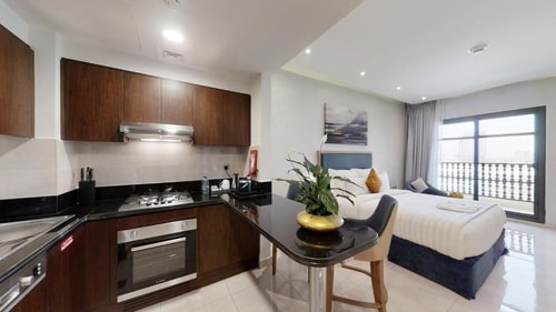 One Bedroom City View Apartment  Al Jaddaf Metro 3 Luxury Bookings
