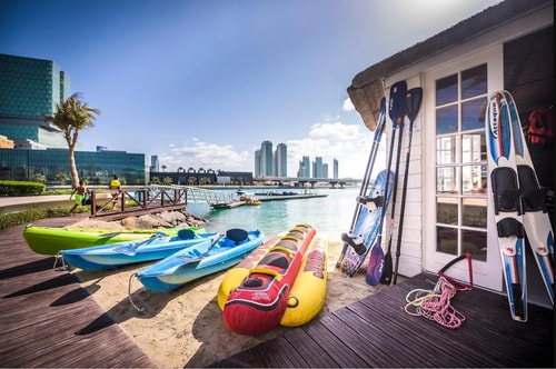 Studio Apartment with sea view Near Abu Dhabi mall 15 Luxury Bookings