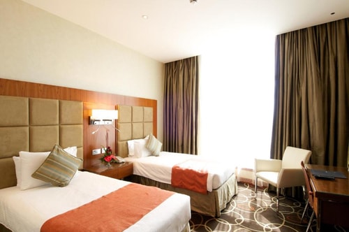 Deluxe King or Twin Room Near Grand Barsha Mall 2 Luxury Bookings