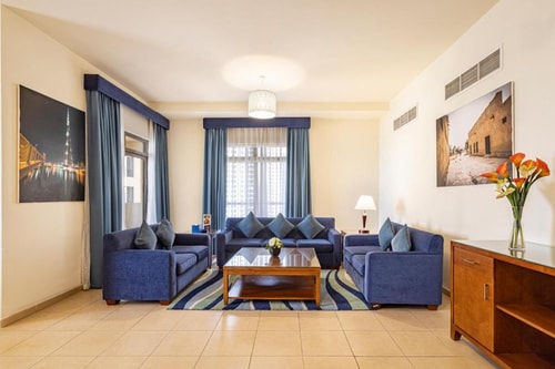 Bright Three Bedroom Apartment Near By JBR Beach 8 Luxury Bookings
