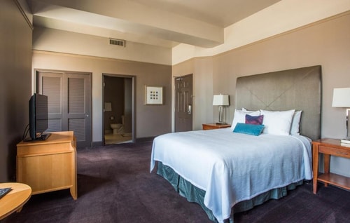 Deluxe Queen Room Near Dallas World Aquarium DAL Luxury Bookings