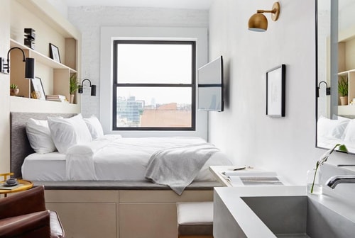 Walker King Room Near Canal Furniture NYC Luxury Bookings