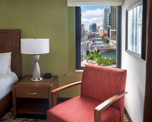 King Room Near Museum of Illusions CHI 3 Luxury Bookings