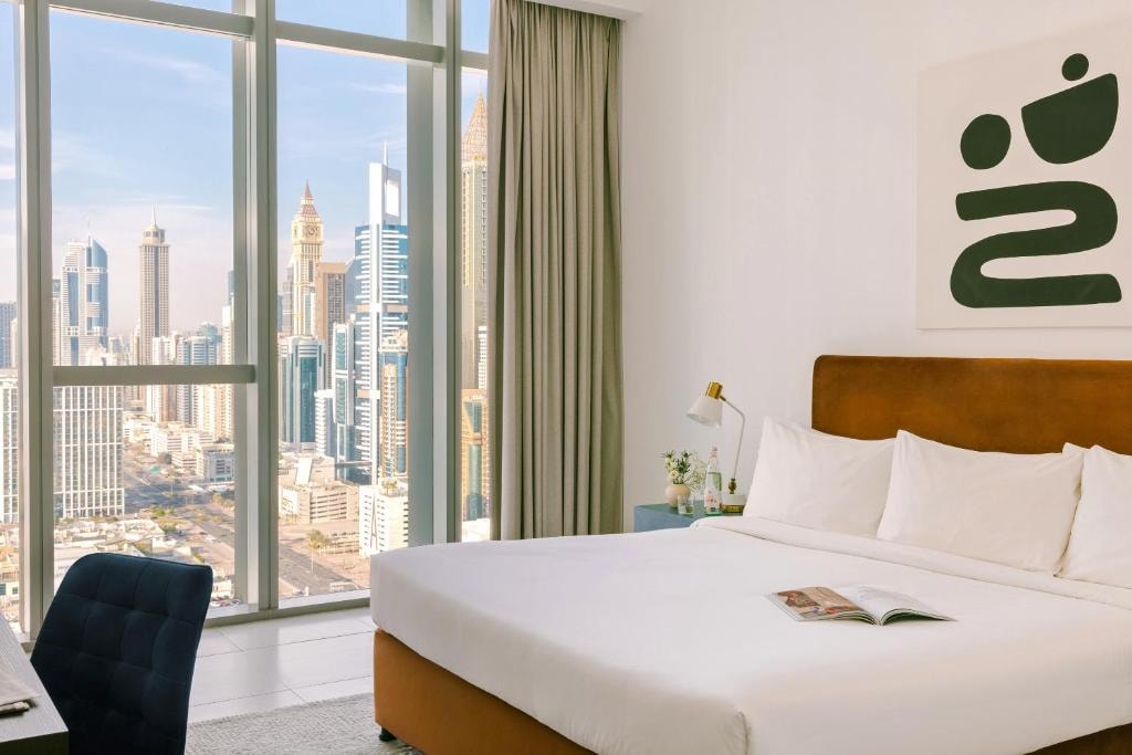 Two Bedroom Sea View  Near Canadian University DXB Luxury Bookings