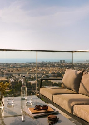 Two Bedroom Sea View  Near Canadian University DXB 5 Luxury Bookings