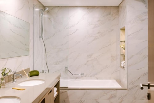 Two Bedroom Sea View  Near Canadian University DXB 7 Luxury Bookings