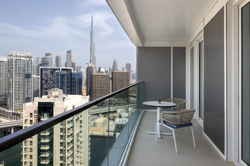 Studio King with Burj Khalifa View Business Bay 3 Luxury Bookings