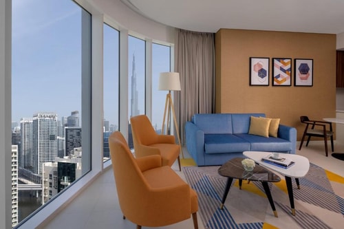 Two Bedroom Suite Near Safeer Tower 2 Business Bay 4 Luxury Bookings