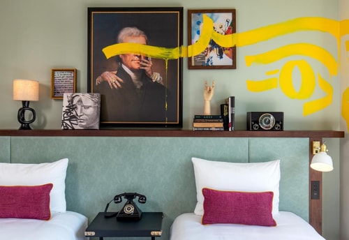 King or Twin Room Near Policia Nacional WDC 5 Luxury Bookings