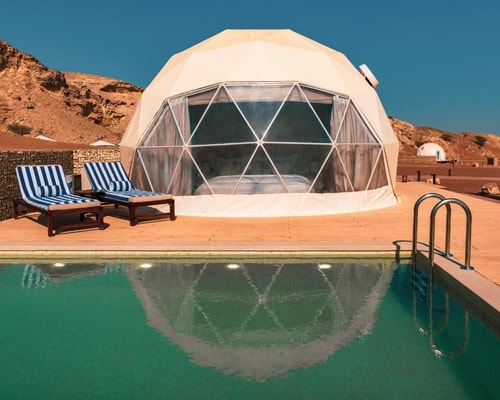 Dome King With Pool Near Al Shuwaib Bus Stop 5 Luxury Bookings