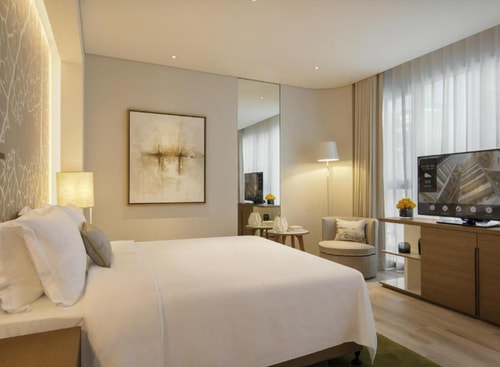 King Or Twin Studio City View Near Dhow Wharfage Luxury Bookings