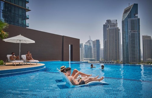 Deluxe One Bedroom Suite Near Marina Gate towers 12 Luxury Bookings