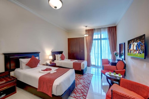 Deluxe King Or Twin Studio Near Naif Park Dubai 1 Luxury Bookings