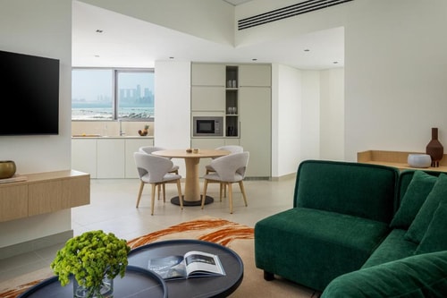 Two Bedroom Apartment With Balcony At Al Saadiyat 4 Luxury Bookings