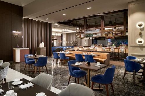 King Room Near Americana kitchen MIA 8 Luxury Bookings