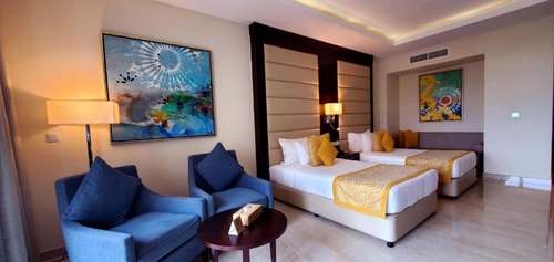 Deluxe King Or Twin Room Sea View At FUJ corniche 1 Luxury Bookings