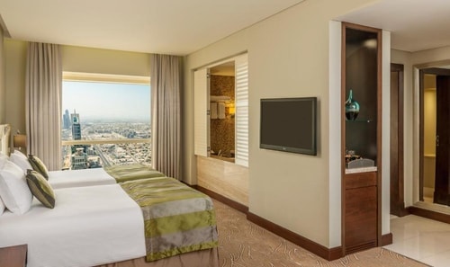 Premium King Or Twin Room Near Museum Of Future 4 Luxury Bookings