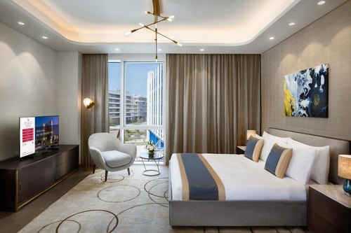 2 Bedroom Apartment City View Near AlNahyan Mosque Luxury Bookings