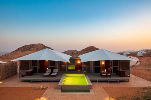 2 Bedroom Tent With Pool Near Al Shuwaib Bus Stop 4 Luxury Bookings